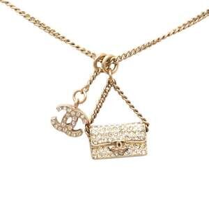 CHANEL Logo Necklace